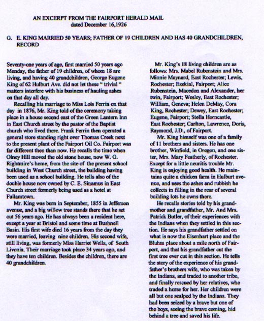 Newspaper article